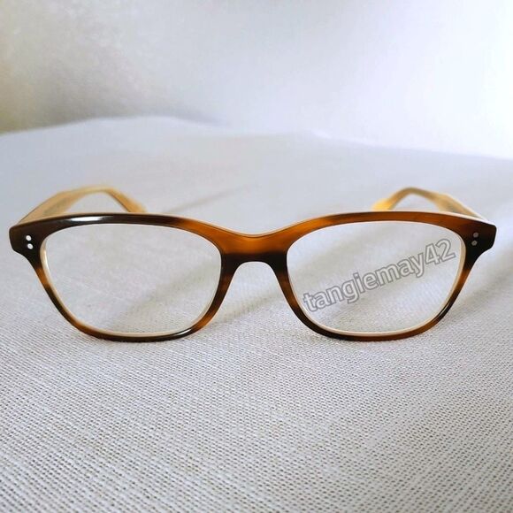 Oliver Peoples Ashton OV5224 1281 Rim Eyeglasses Brown Tortoise Frames & Case - Picture 7 of 14